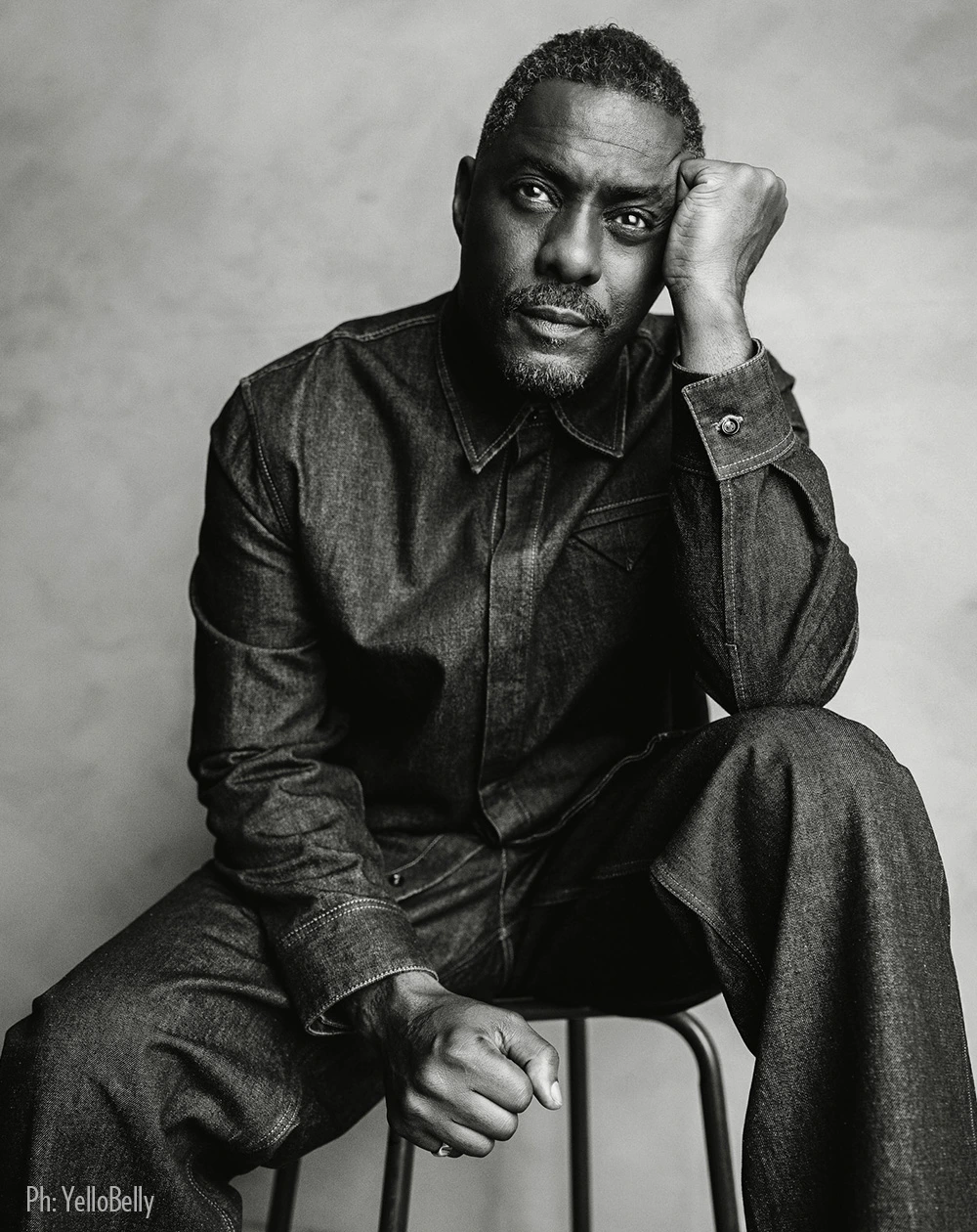 light-grey-hand-painted-photography-backdrop Off white photo studio backdrop. Great for black and white portrait photography. Portrait of Idris Elba by Yellow Belly photo studio